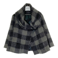 UNTITLED アンタイトル ポンチョ風 コート aj153-45432jj グレー sizeM 瑞穂店