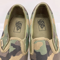 VANS バンズ Classic Slip-On スリッポン CAMO military olive VN-0EYEX1E ミリタリーカモ柄 カーキ size27.5cm 瑞穂店