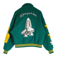A FEW GOOD KIDS アフューグッドキッズ ワッペン ウールスタジャン グリーン sizeL 瑞穂店