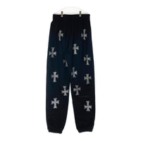 unknown アンノウンRhinestone Cross ラインストーン クロス Sweat pants スウェットパンツ ブラック Size S 瑞穂店