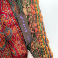 ETRO エトロ ウール シルク マフラー マルチ 福生店