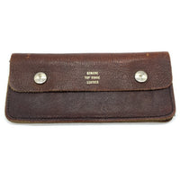 60's~ レザートラッカーウォレット 長財布 TALON 42 STOCKO スナップボタン ブラウン 福生店