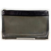 Salvatore Ferragamo サルバトーレフェラガモ レザー ビニール セカンドバッグ ブラック AU-22 9315 福生店