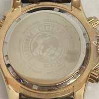 CITIZEN シチズン PROMASTER プロマスター Eco-Drive エコドライブ 腕時計 C660-S067634 ソーラー ラバー ブラック×ゴールド 瑞穂店