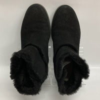 UGG アグ W CLASSIC MINI SPILL SEAM クラシック ミニ スピル シーム ムートンブーツ 1108145 ブラック size24cm 瑞穂店