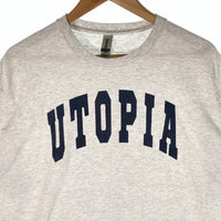 etavirp. エタヴァープ UTOPIA Tee ユートピア プリントTシャツ Ash GILDAN Size XL 福生店