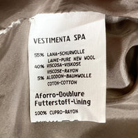 GIORGIO ARMANI ジョルジオアルマーニ ロングジャケット グレー×ベージュ size46 瑞穂店