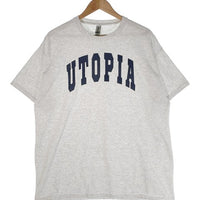 etavirp. エタヴァープ UTOPIA Tee ユートピア プリントTシャツ Ash GILDAN Size XL 福生店