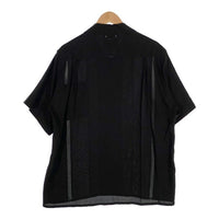 WACKO MARIA ワコマリア 23SS MINEDENIM マインデニム 50's SHIRT オープンカラーシャツ 半袖 ブラック グレー Size S 福生店