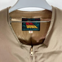WAREHOUSE ウェアハウス スカイライナー W.H DOWN 日の出タグ ダウンベスト ベージュ size42 瑞穂店