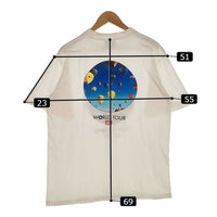 90's Alan Persons Project アランパーソンズ プロジェクト ON AIR World Tour プリント Tシャツ ホワイト Size L 福生店
