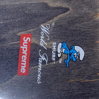 SUPREME シュプリーム 20AW Smurfs Skateboard スマーフ スケートボードデッキ レッド 福生店