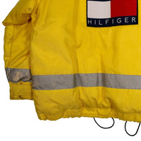 90's TOMMY HILFIGER トミーヒルフィガー ファイヤーマン ダウンジャケット イエロー Size M 福生店
