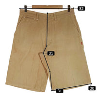 WTAPS ダブルタップス BETTER THAN YESTERDAY コットンハーフパンツ ベージュ size2 瑞穂店