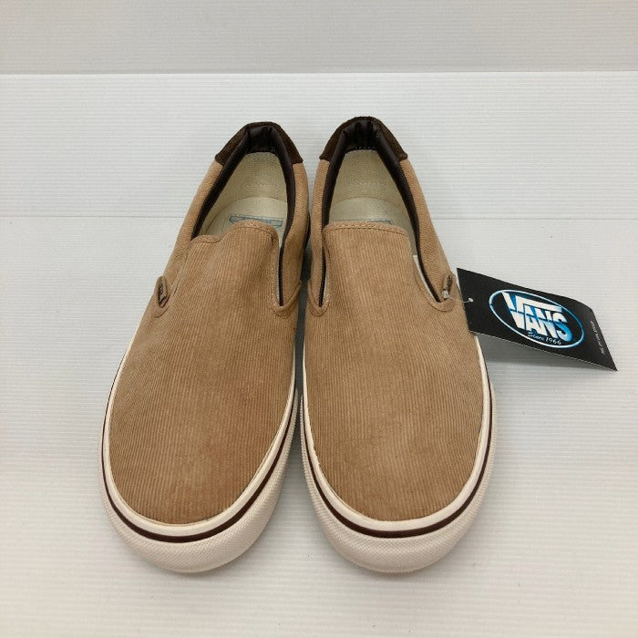 VANS バンズ V98CDR slip on スリッポン コーデュロイ ベージュ size27.5cm 瑞穂店