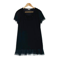 TO BE CHIC トゥービィシック チュニック ミニワンピース ブラック size:3 瑞穂店