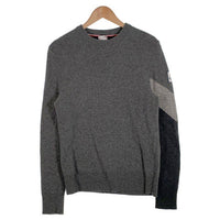 MONCLER GAMME BLUE モンクレールガムブルー ウール クルーネックセーター グレー Size L 福生店