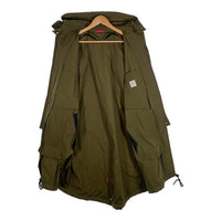 LANVIN en Blue ランバン オン ブルー フィッシュテール 切替 コート Size 48 福生店