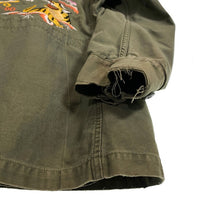 U.S.ARMY 米陸軍 実物 M-51 Field Jacket フィールドジャケット Korea Map 刺繡カスタム ライナー無 63年度会計 オリーブ Size M相当 福生店