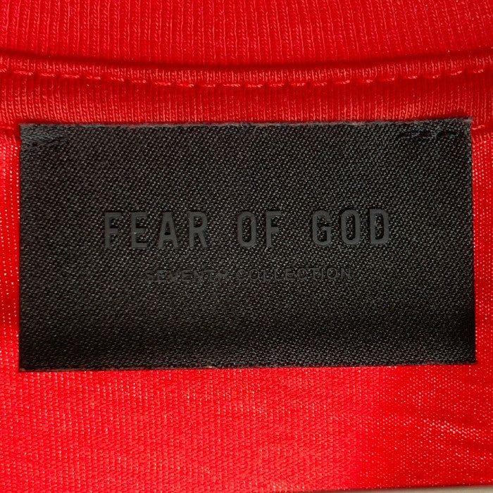 FEAR OF GOD フィアオブゴッド 7th コレクション Tシャツ レッド sizeS 瑞穂店
