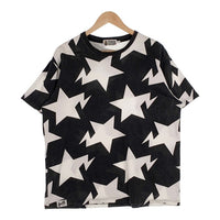 A BATHING APE アベイシングエイプ STA柄 プリントTシャツ ブラック ホワイト Size M 福生店