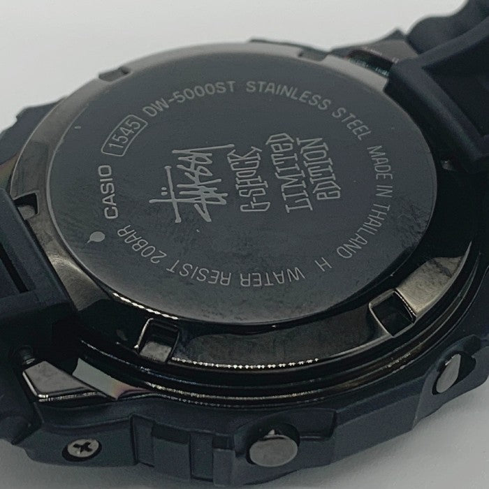 カシオ G-SHOCK 腕時計 ステューシー 25周年 DW-5000ST