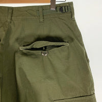 60's U.S.ARMY ジャングルファティーグ カーゴパンツ リップストップ 67年会計 Size S-R 福生店