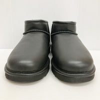 UGG アグ W CLASSIC ULTRA MINI ムートンブーツ ブラック size25cm 瑞穂店