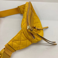 TORY BURCH トリーバーチ ウエストバッグ ナイロン PERRY QUILTED NYLONBELT BAG ボディバッグ キルティング イエロー 黄色 瑞穂店
