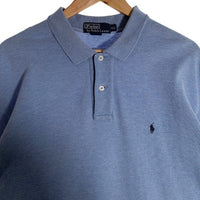 Polo by Ralph Lauren ポロラルフローレン ポロシャツ 刺繡 ブルー Size XXL 福生店