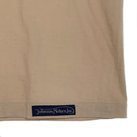 TOYS McCOY トイズマッコイ Johnson Motors No.1 リンガーTシャツ ベージュ Size L 福生店