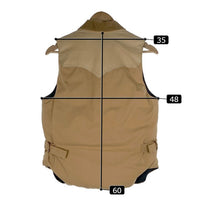 WAREHOUSE ウエアハウス Rocky Mountain Featherbed ロッキーマウンテン レザーヨーク ダウンベスト ダック地 ベージュ Size 36 福生店