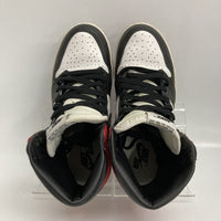 Nike ナイキ WMNS ウィメンズ Air Jordan 1 Retro High Satin Black Toe エアジョーダン1 レトロ ハイ サテン ブラックトゥ レッド size24.5cm 瑞穂店