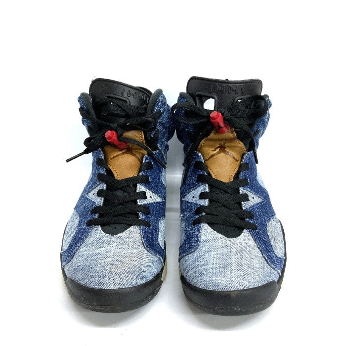 ナイキ NIKE AIR JORDAN 6 RETRO WASHED DENIM CT5350-401 インディゴ