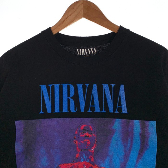 FREAK'S STORE フリークスストア NIRVANA SLIVER TEE ニルヴァーナ スリバー Tシャツ ブラック Size L 福生店