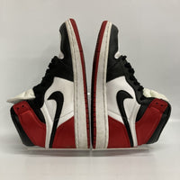 Nike ナイキ WMNS ウィメンズ Air Jordan 1 Retro High Satin Black Toe エアジョーダン1 レトロ ハイ サテン ブラックトゥ レッド size24.5cm 瑞穂店