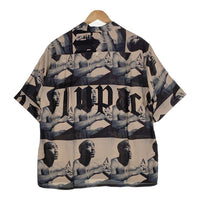 WACKO MARIA ワコマリア TUPAC S/S HAWAIAN SHIRTS ハワイアンシャツ 半袖 2PAC ベージュ Size L 福生店