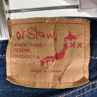 or Slow オアスロウ デニムパンツ ジーンズ インディゴ W82cm 瑞穂店