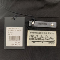 WACKO MARIA ワコマリア 23SS MINEDENIM マインデニム 50's SHIRT オープンカラーシャツ 半袖 ブラック グレー Size S 福生店