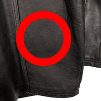 HARLEY-DAVIDSON ハーレーダビッドソン レザー ハーフコート ジャケット ブラック Size L 福生店