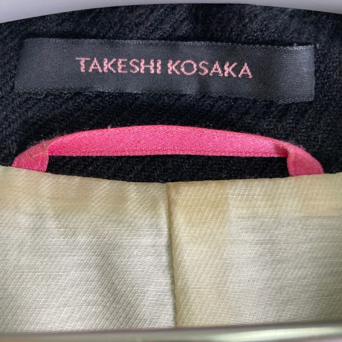 TAKESHI KOSAKA BY Y'S PINK LABEL タケシコサカ バイ ワイズ ピンクレーベル チャイナジャケット ブラック size3  瑞穂店