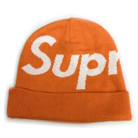 SUPREME シュプリーム コットン カシミヤ ニット帽 オレンジ 瑞穂店