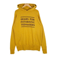 HUMAN MADE ヒューマンメイド 22AW TSURIAMI HOODIE 吊り編み プルオーバー スウェットパーカー マスタード Size XL 福生店