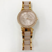 MICHAEL KORS マイケルコース 腕時計 MK6110 ピンクゴールド×ゴールド 瑞穂店