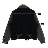 US古着 70~80's Melton メルトン ウール スポーツジャケット USA製 Size M 福生店