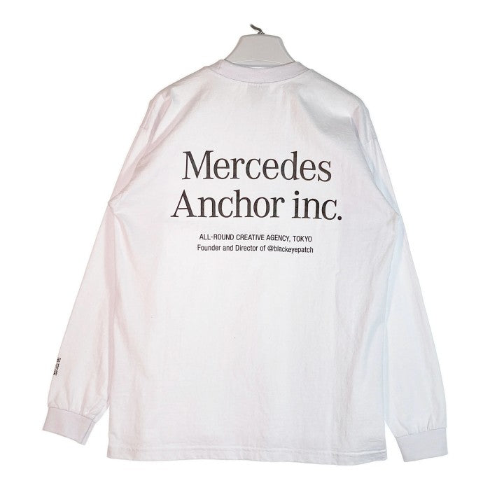 Mercedes Anchor Inc メルセデス アンカー インク L/S ロンT ロングスリーブ ホワイト sizeL 瑞穂店