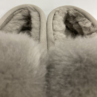 EMU エミュー ムートン ファー シューズ スリッポン グレー size24cm 瑞穂店