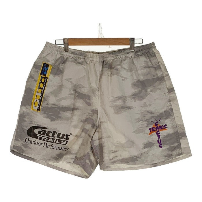 CACTUS JACK カクタスジャック Trails Nylon Shorts ナイロン ショートパンツ ホワイト グレー Size XL 福生店