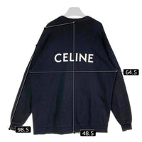 CELINE セリーヌ スウェットカーディガン (ダメージ有) ブラック sizeS 瑞穂店