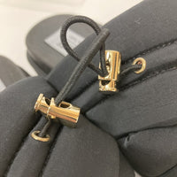 La Talon GRISE ルタロン グリーズ PLATFORM CROSS PADDED SANDALS サンダル ブラック sizeS 瑞穂店